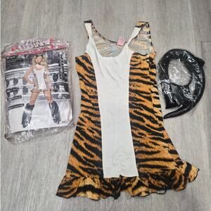 Y2K Roma 3 Piece Tigress Costume Small/Medium
